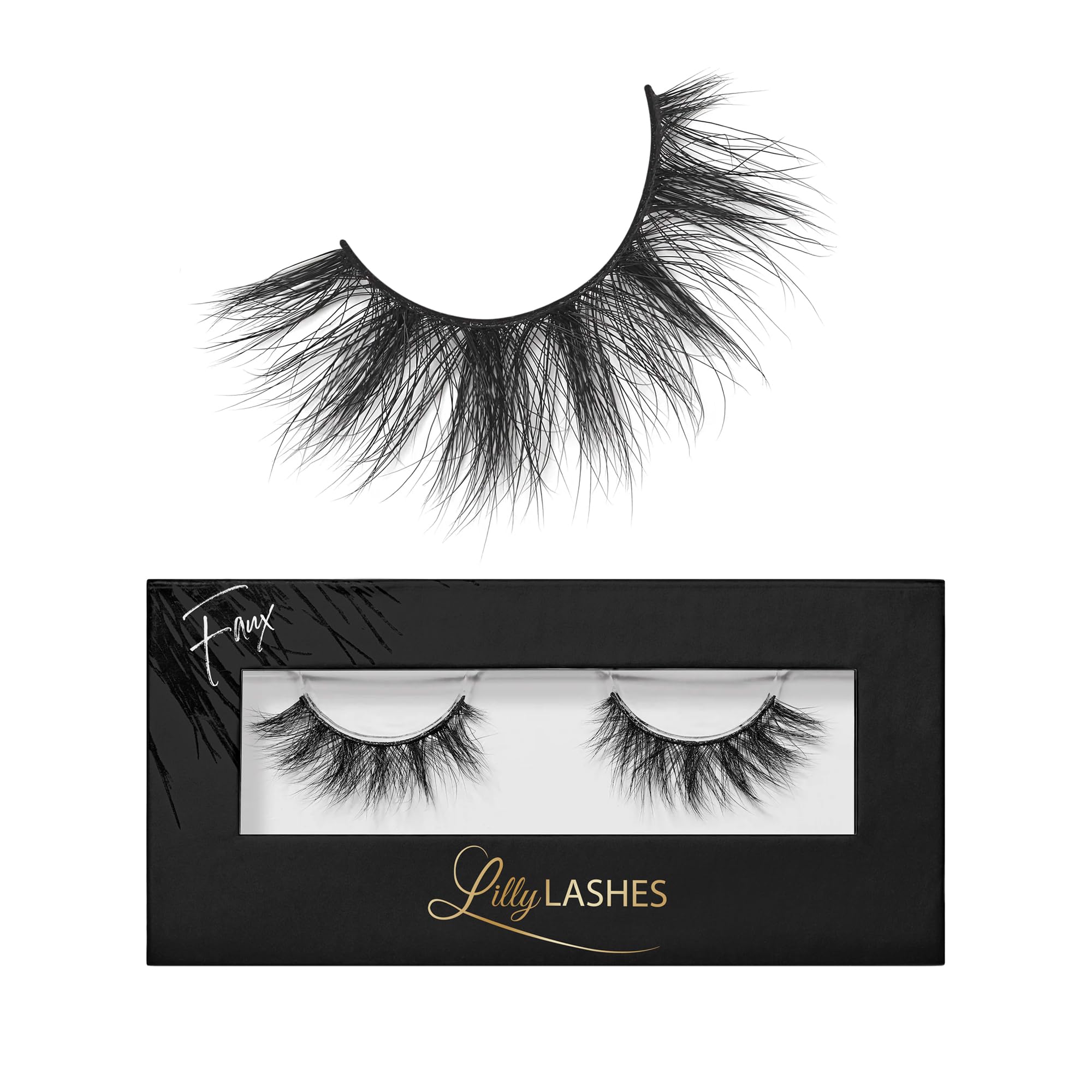Lilly Lashes 3D Milan strip lashes in vegan faux mink for dramatic volume