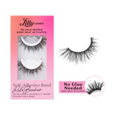 Lilly Lashes 3D self-adhesive eyelashes ready to wear without glue.