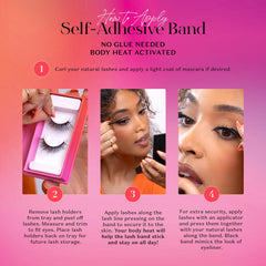 Lilly Lashes 3D faux mink lashes under soft lighting emphasize natural everyday look