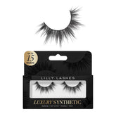 Lilly Lashes luxury synthetic eyelashes 13mm for glamorous length and daily wear