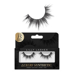 Lilly Lashes luxury synthetic eyelashes 13mm for glamorous length and daily wear