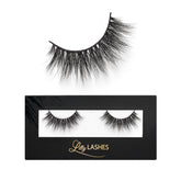 Lilly Lashes Miami 3D Mink close-up showing ultra-wispy length