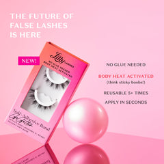 Lilly Lashes pillow-band comfort provides lightweight all-day wear.