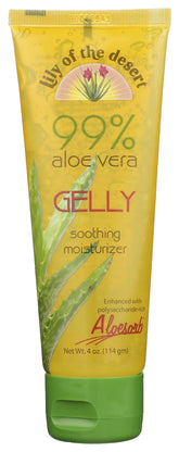Lily Of The Desert Aloe Vera Gelly jar front for soothing, lightweight moisture.
