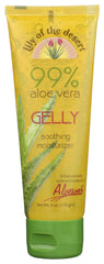 Lily Of The Desert Aloe Vera Gelly jar front for soothing, lightweight moisture.