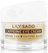 LILY SADO Tea+C Eye Cream jar close-up showing rich texture for bright under-eye skin