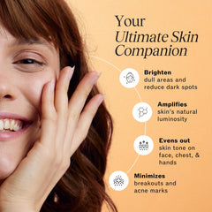 LilyAna Naturals Dark Spot Corrector application hand showing precise use