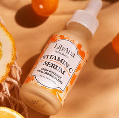LilyAna Naturals Hyaluronic Acid Serum bottle for lightweight hydration