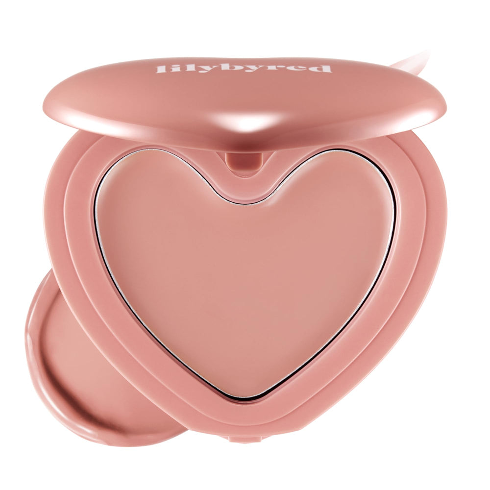 Lilybyred Luv Beam Heart-Blush Pan provides a playful, natural-looking flush that blends easily.