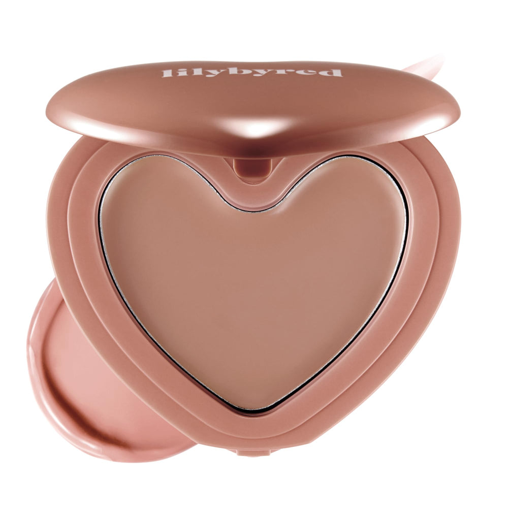 lilybyred Luv Beam Cheek Balm in heart-shaped blush for a natural radiant flush