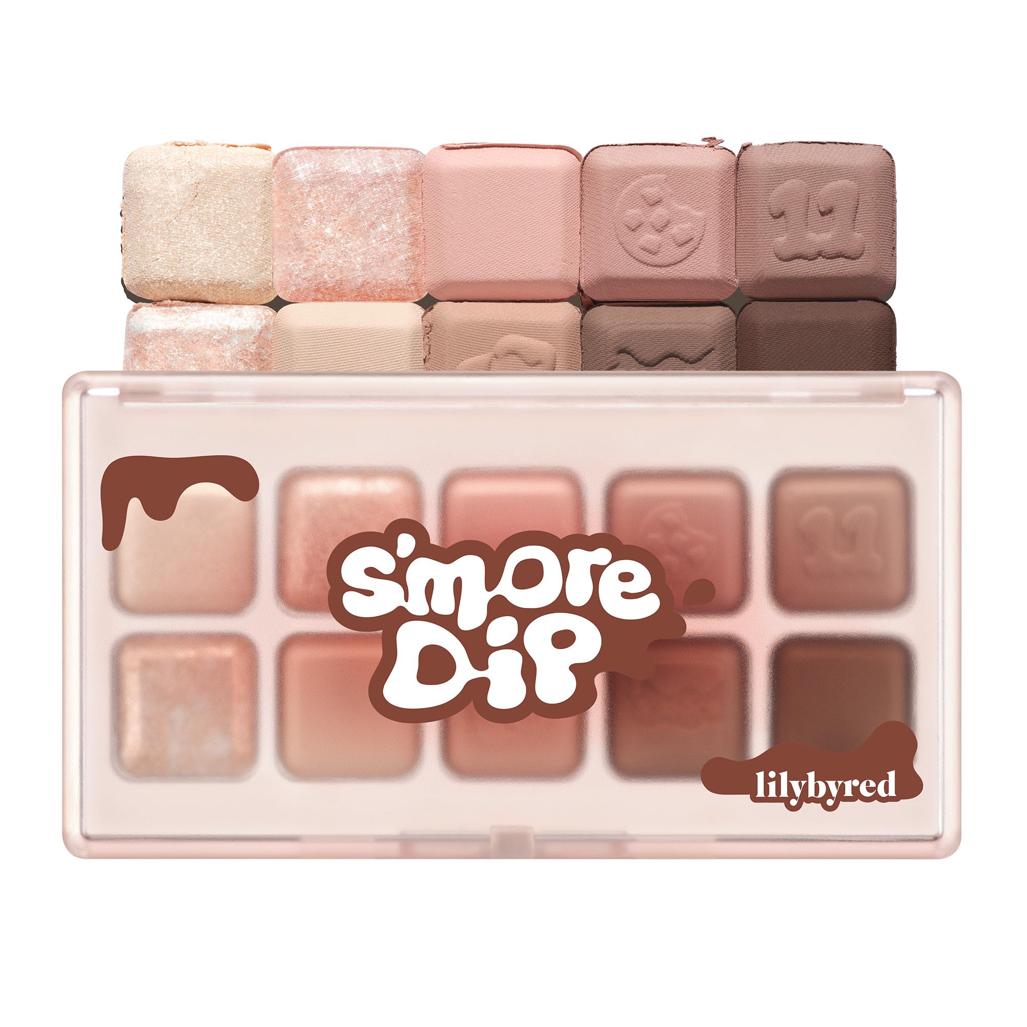 lilybyred Mood Keyboard palette shows 10 shades for versatile day-to-night looks
