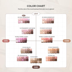 lilybyred Mood Keyboard shimmer shades add radiant glow to lids
