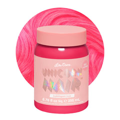 Lime Crime Bubblegum Rose dye bottle for vibrant, conditioning semi-permanent color.