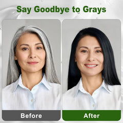 Limer 3-in-1 dye shampoo being pumped onto dry hair for easy application