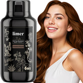 Limer hair dye shampoo bottle-pump for easy, mess-free application