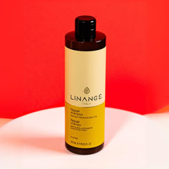 LINANGE Repair Shampoo packaging shows a daily-use formula.