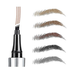 Linble hair-like strokes eyebrow pen in Dark Gray for natural brows.