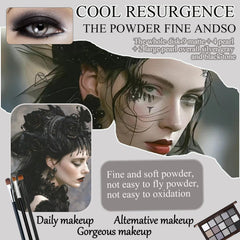 LingHaoLH palette includes three brushes for easy application