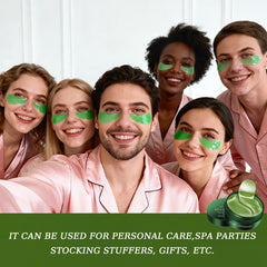 Lingyun Avocado Eye Mask jar closeup emphasizes nourishing formula.