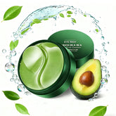 Lingyun Avocado Eye Mask packaging front highlights revitalizing under-eye care.