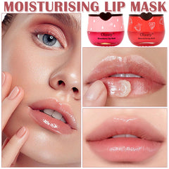 Lingyun watermelon flavor lip mask offering refreshing moisture for daytime care.