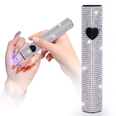 Linssy heart-shaped UV lamp for fast at-home gel curing.