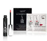 Lip Ink Liquid Trial Lip Kit Martian Grey packaging highlights natural ingredients