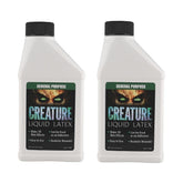 Liquid Latex Fashions Creature visage: application rapide et finition transparente
