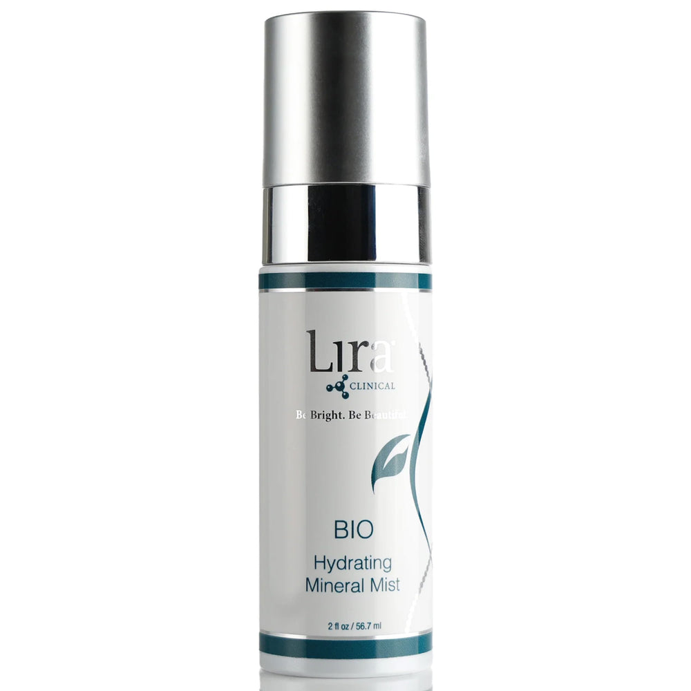 Lira Clinical BIO Hydrating Mineral Mist bottle for instant hydration on the go