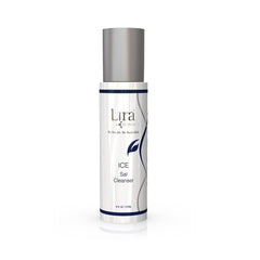 Lira Clinical ICE Sal Cleanser bottle showing a cooling daily cleanse for clear pores