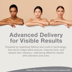 Ingredients highlight with vitamin C and plant stem cells