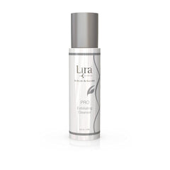 Lira Clinical PRO Exfoliating Cleanser bottle offers a refreshing clean
