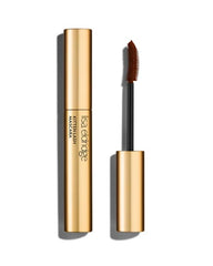 Lisa Eldridge Kitten Lash Mascara bottle in Burnt Umber showing rich, warm brown for featherlight definition.