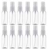 Lisapack clear 1oz spray bottle with a fine mist for travel convenience.