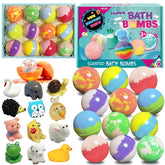 Lisotera kids bath bombs with surprise inside for joyful bath time