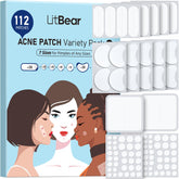 LitBear 8mm pimple patch targets small blemishes discreetly.