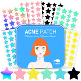 LitBear acne patch stars close-up shows 8mm coverage for small blemishes.