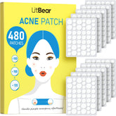 LitBear pimple patch 480 count for versatile blemish coverage