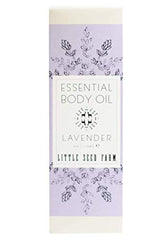 Little Seed Farm essential body oil pump top shown for easy one-pump application.
