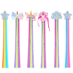 Little World unicorn hair clip pack adds whimsy to everyday ponytails