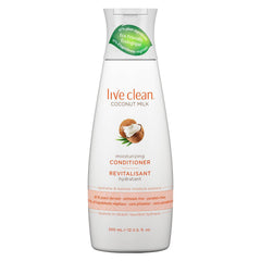 Packaging shot showing certified organic coconut ingredients for healthy, moisturized hair.