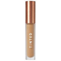 Live Tinted Hueskin Serum Concealer shade 10 packaging shows a sleek compact for on-the-go coverage.