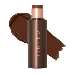 Live Tinted HUESTICK complexion stick packaging close-up for on-the-go touch-ups