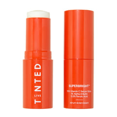 Live Tinted Superbright serum-stick packaging for on-the-go brightening