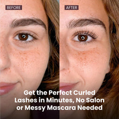 LIVIA Lash Lift Kit setting solution secures long-lasting curl without mascara