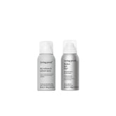 Living Proof Advanced Clean Dry Shampoo bottle pour for quick refresh between washes.