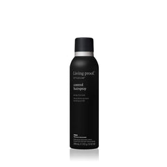 Living Proof Style Lab Control Hairspray bottle showing flexible hold for dry hair styling.