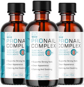 Livorka ProNail Complex bottle illustrates original formula for at-home nail care.