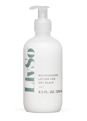 LivSo Moisturizing Scalp Lotion bottle promotes smooth, non-greasy hydration for scalp and hair.