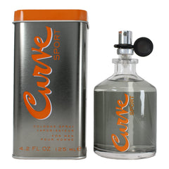 Liz Claiborne Curve Sport bottle back view, compact travel-ready design